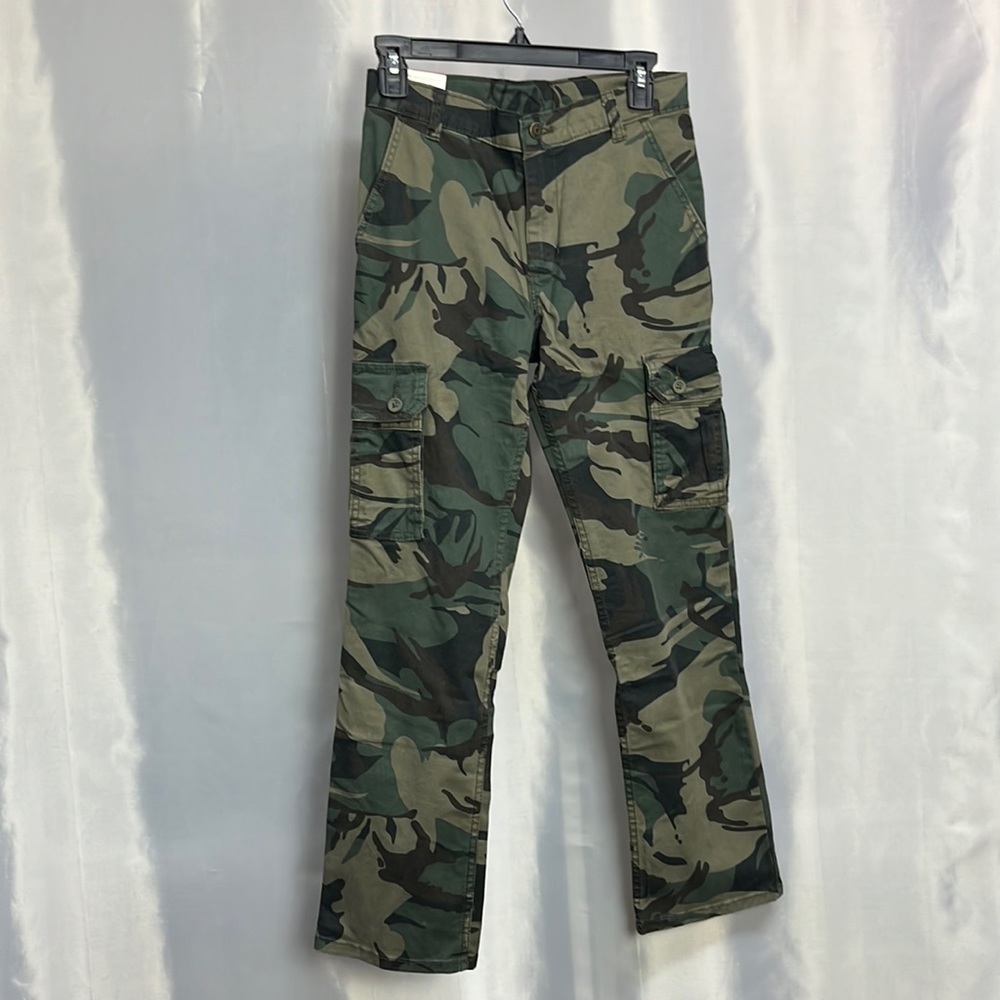 WRANGLER cargo, slim, fit, adjust to fit waist, camouflage pants